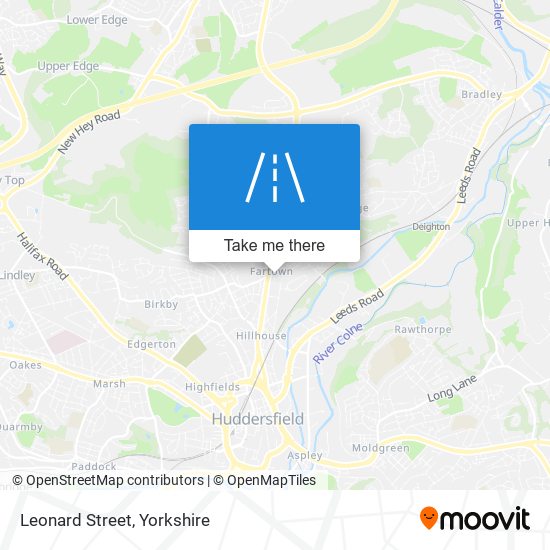 Leonard Street map