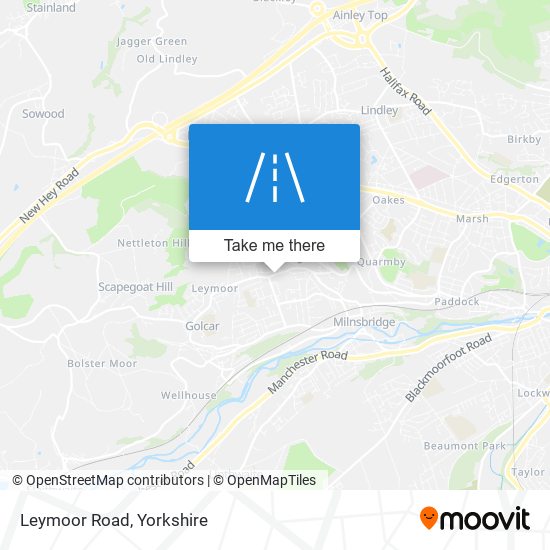 Leymoor Road map