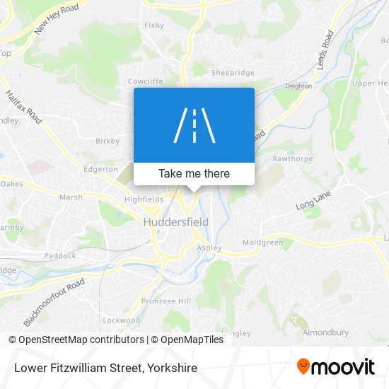 Lower Fitzwilliam Street map