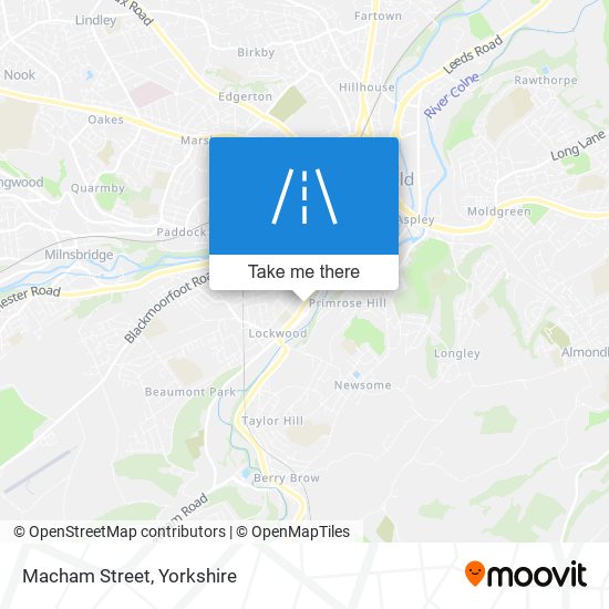 Macham Street map