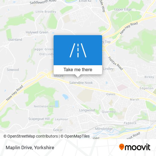 Maplin Drive map