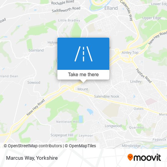 Marcus Way map