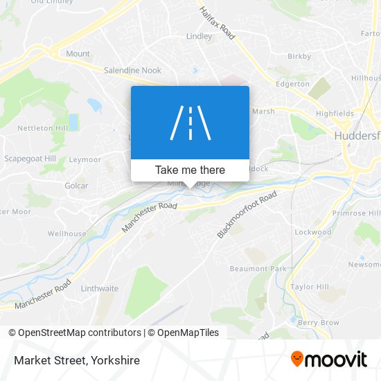 Market Street map