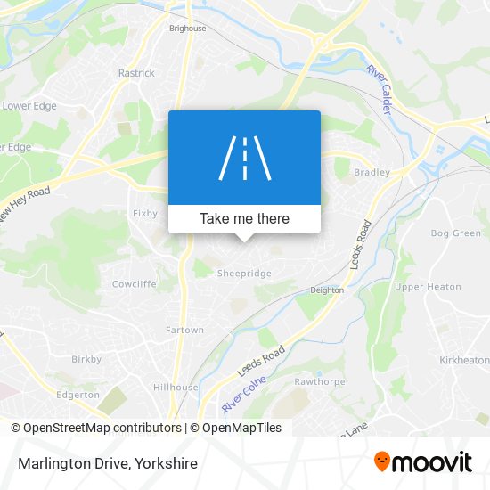 Marlington Drive map