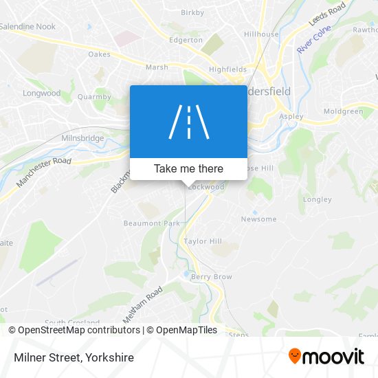 Milner Street map