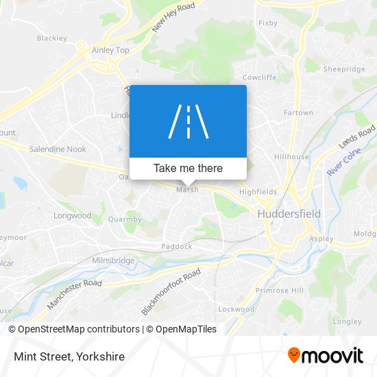 Mint Street map