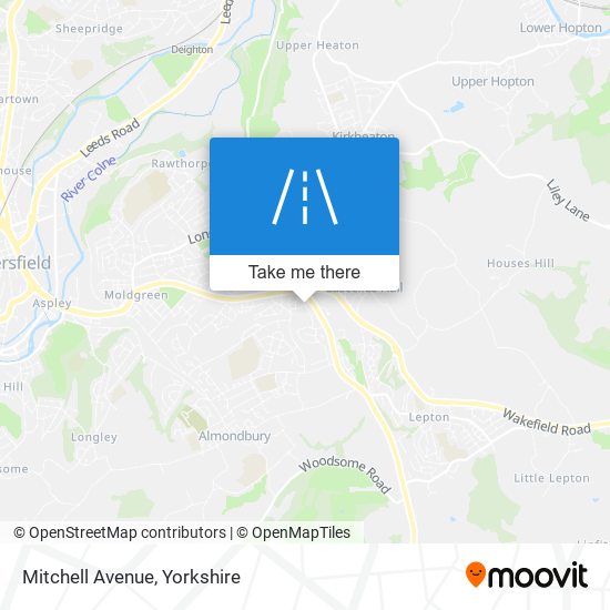 Mitchell Avenue map