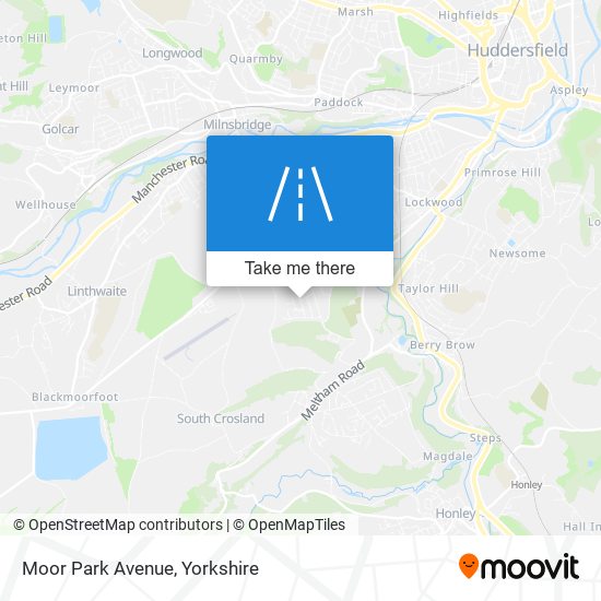 Moor Park Avenue map