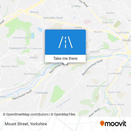 Mount Street map