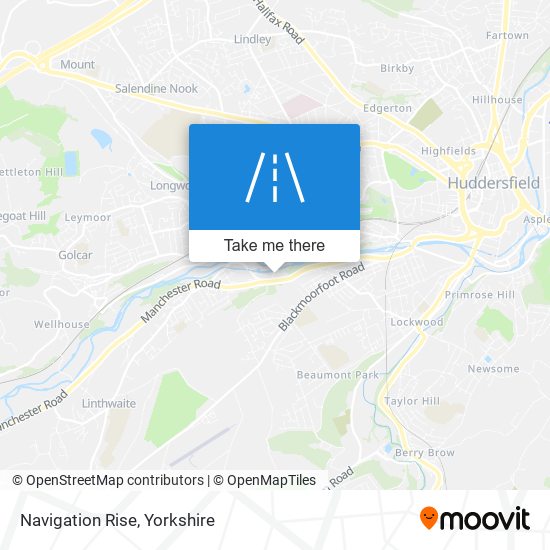 Navigation Rise map