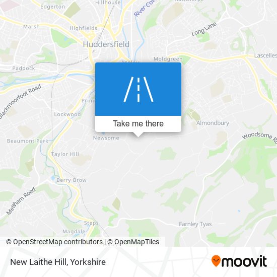 New Laithe Hill map