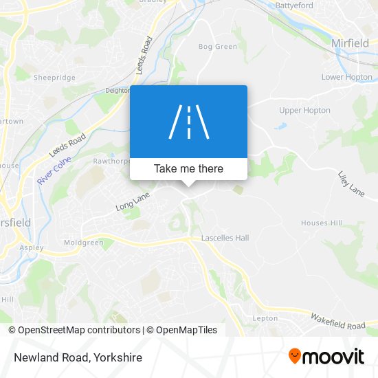 Newland Road map