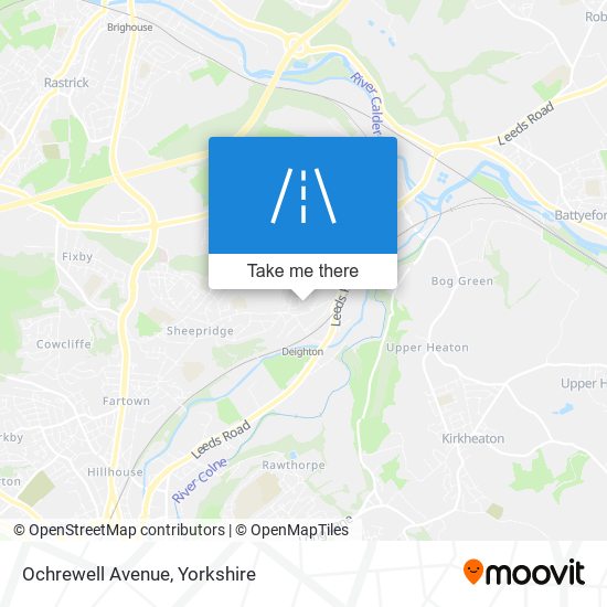 Ochrewell Avenue map
