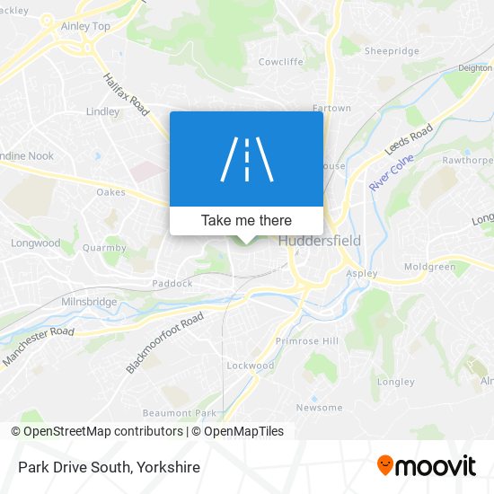 Park Drive South map