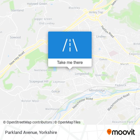 Parkland Avenue map