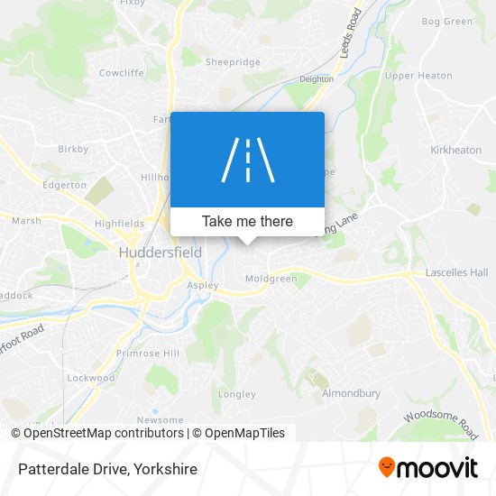 Patterdale Drive map