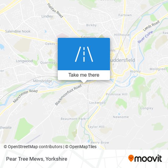 Pear Tree Mews map