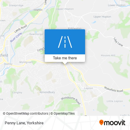 Penny Lane map