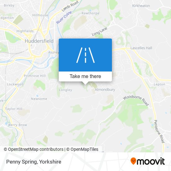 Penny Spring map