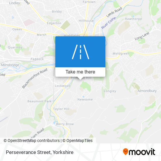 Perseverance Street map