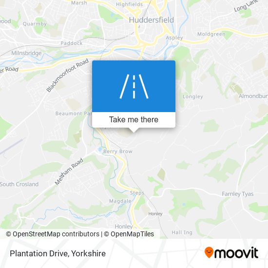 Plantation Drive map