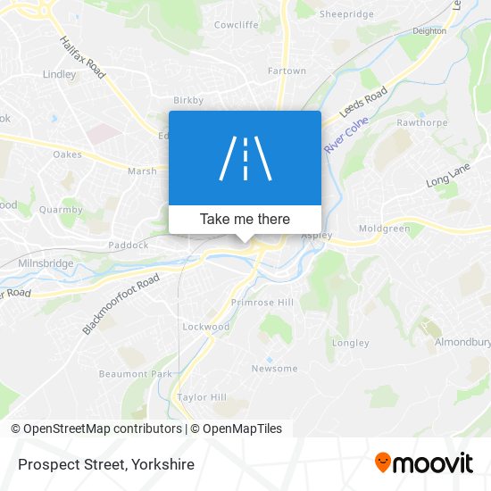 Prospect Street map