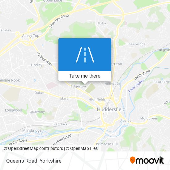 Queen's Road map