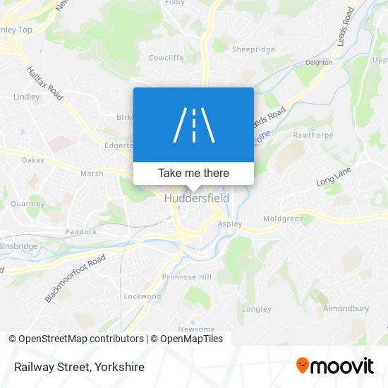 Railway Street map
