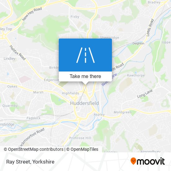 Ray Street map