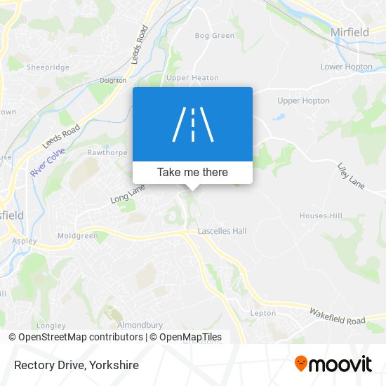 Rectory Drive map