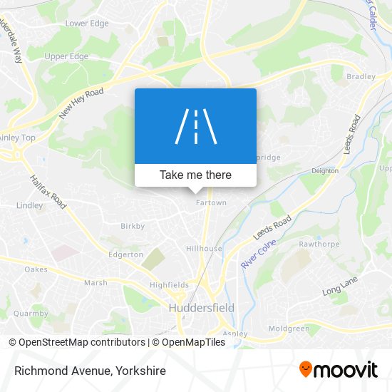 Richmond Avenue map
