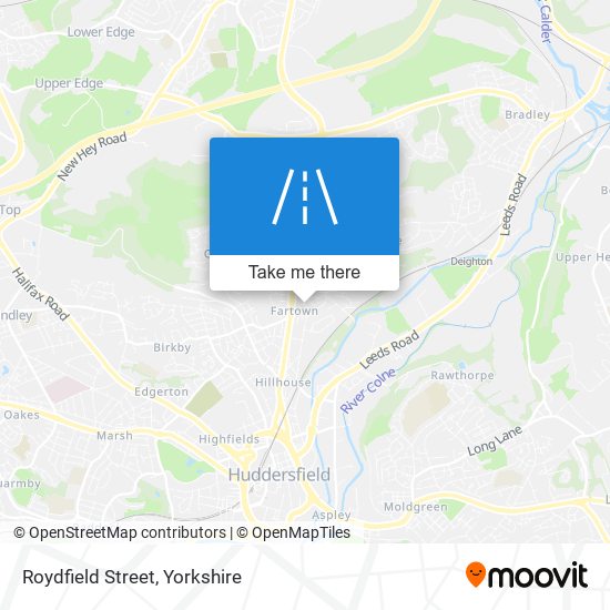 Roydfield Street map