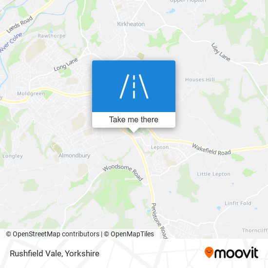 Rushfield Vale map