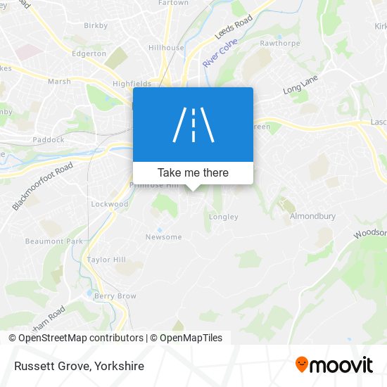 Russett Grove map