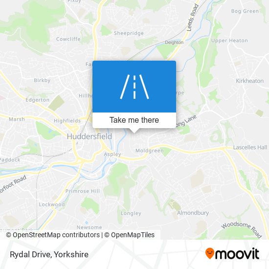 Rydal Drive map
