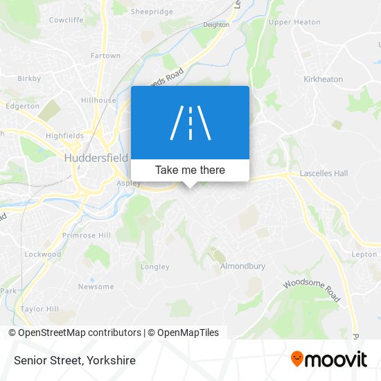 Senior Street map