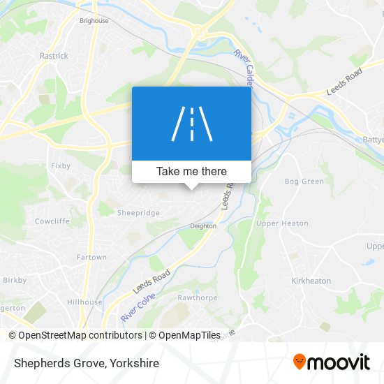 Shepherds Grove map