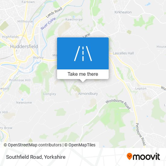 Southfield Road map