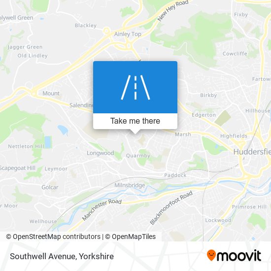 Southwell Avenue map