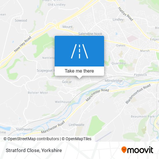 Stratford Close map