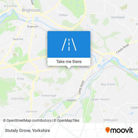 Stutely Grove map