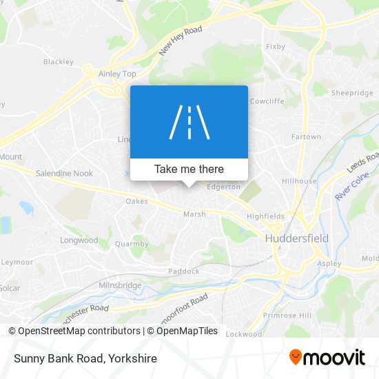 Sunny Bank Road map