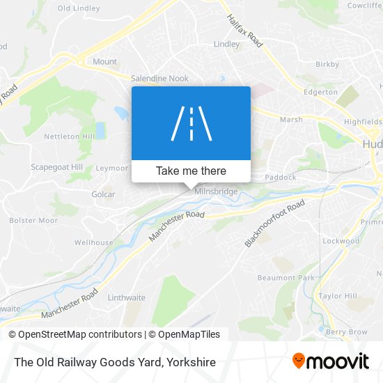 The Old Railway Goods Yard map
