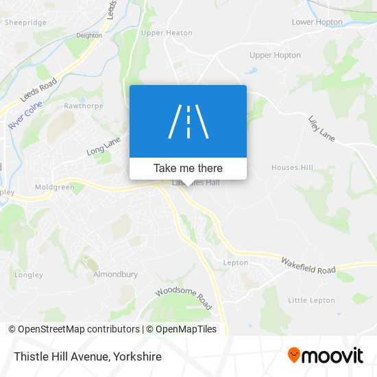 Thistle Hill Avenue map