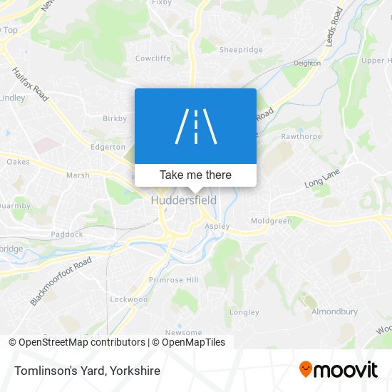 Tomlinson's Yard map