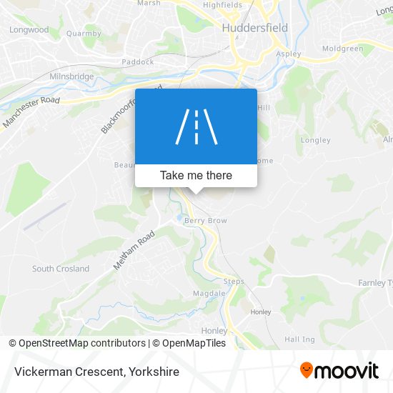 Vickerman Crescent map