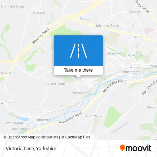 Victoria Lane map