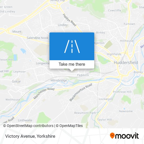 Victory Avenue map