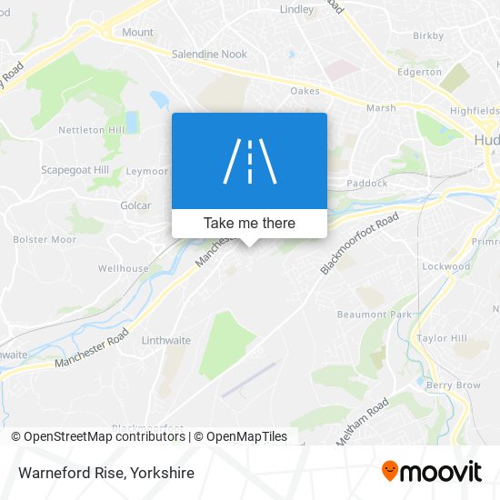 Warneford Rise map