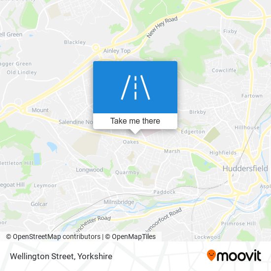 Wellington Street map